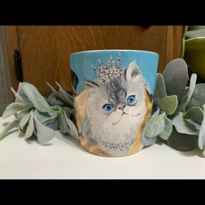 Pier One - multi Cat Mug Ceramic Stoneware Cup